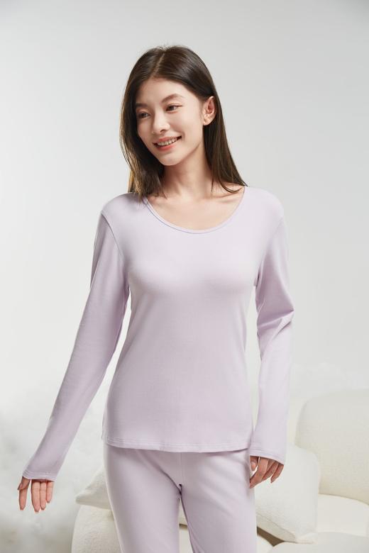 【Greengood绿嘉】B4F|绿嘉暖绒棉圆领女套装 商品图0