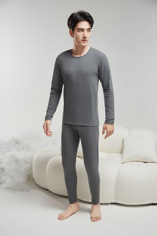【Greengood绿嘉】B4F|绿嘉暖绒棉圆领男套装 商品图0