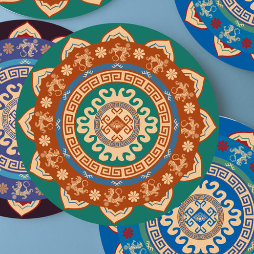 【五峰文创】五峰特色文创西兰卡普杯垫 商品图1