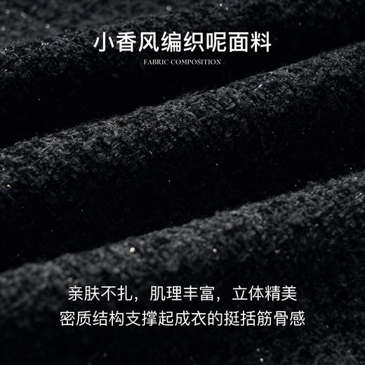 OLrain欧芮儿法式黑色连衣裙女秋季2024年新款赫本风无袖背心裙 商品图3