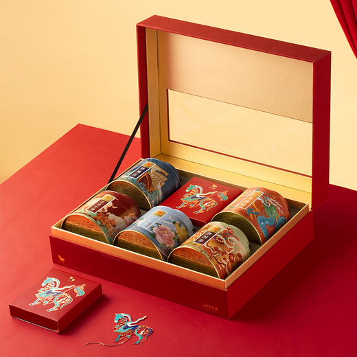 八马茶业 | 五大茗茶组合十全十美节日送长辈茶叶礼盒装官方旗舰店 商品图2