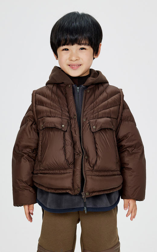 jnby  24年冬款   轻薄短款羽绒服  1O0C23300 商品图3