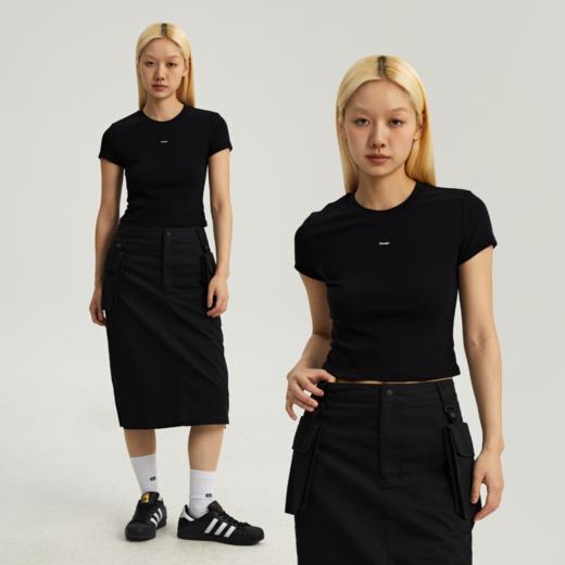 oneup短款弹力短袖T恤 商品图1