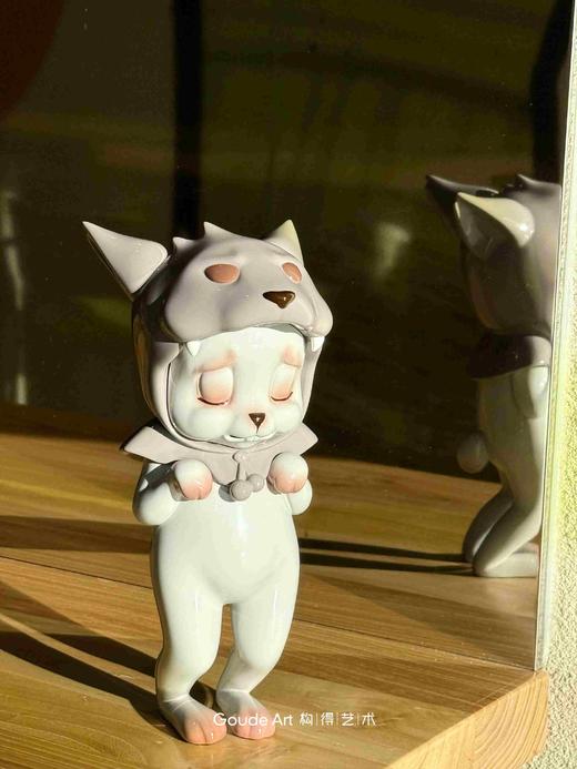 唐自豪《委屈的嘤嘤兔》大灰狼99版 商品图1