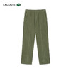 LACOSTE【王一博同款】法国鳄鱼男装新款纯棉直筒长裤HH5963-98 商品缩略图1