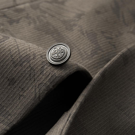 【新款DDA】大依优型品质西服外套商务夹克男宽松加肥加大码上衣胖子正装休闲 商品图4