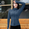 跃牌【倚窗听雨】系列 Athena lulu连帽瑜伽外套女裸感修身显瘦拉链跑步健身运动夹克WT07 商品缩略图3