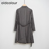 oldcolour春秋款灰色高级感气质通勤长袖西装连衣裙女GN31103877 商品缩略图2