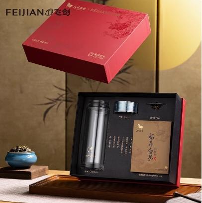 飞剑纯钛抗菌玻璃杯双层隔热高档便捷泡茶水分离（皓月银） 商品图5