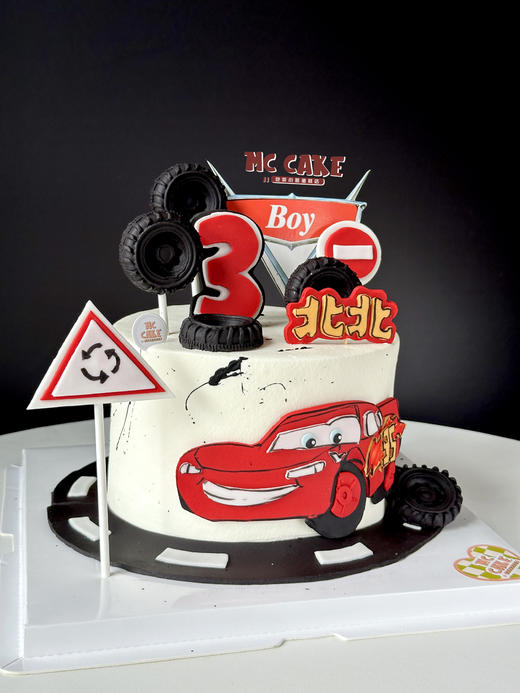 汽车总动员/麦昆主题蛋糕 商品图1