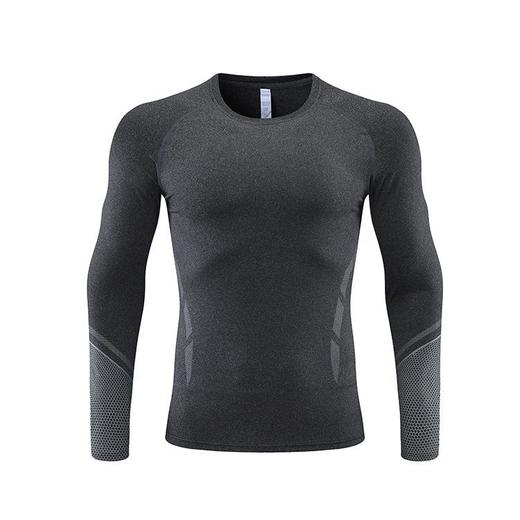 跃牌【跃LEAP-ACTIVE】系列 秋款欧美男士运动健身紧身衣6784 商品图1