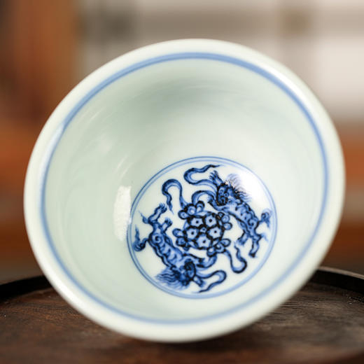 永明尚玩青花明缠枝大压手 商品图7