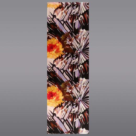 桑蚕丝金纺澳毛双面围巾 商品图4