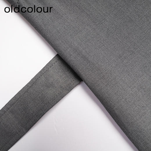 oldcolour春秋款灰色高级感气质通勤长袖西装连衣裙女GN31103877 商品图4