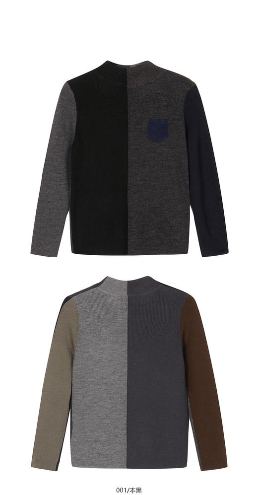jnby  24年冬款  长袖套头毛衫  1O0310640 商品图12
