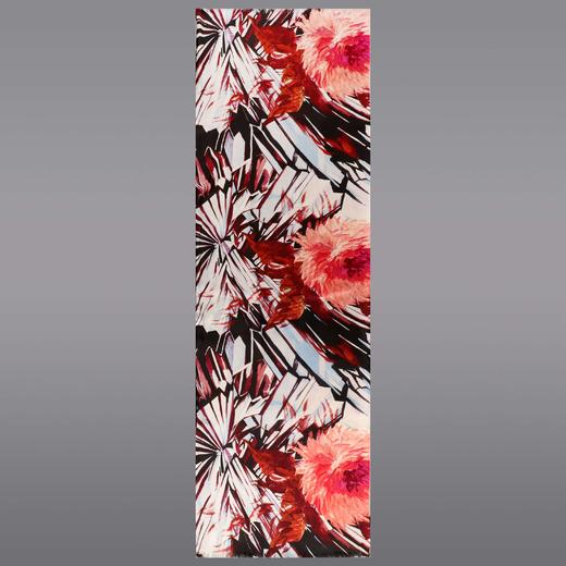 桑蚕丝金纺澳毛双面围巾 商品图3