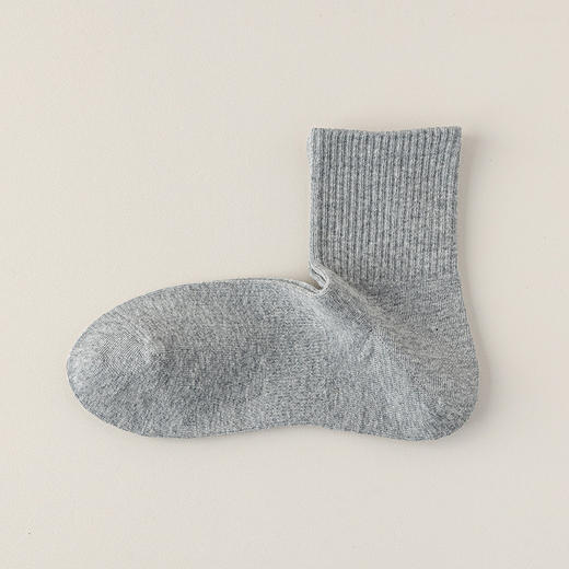 【直角纯色男精梳棉袜】直角纯色男士长筒袜秋冬保暖无骨男精梳棉袜子透气袜 商品图7