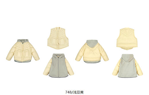 jnby  24年冬款   轻薄短款羽绒服  1O0C23300 商品图13