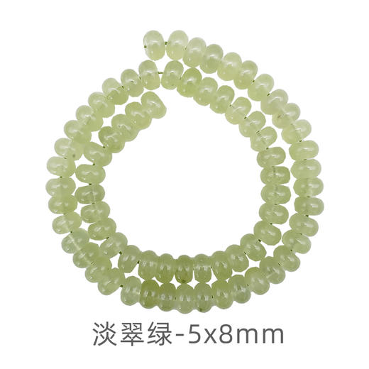 算盘珠5x8mm珠料意卡米诺手串念珠单颗珠子散珠半成品 商品图1