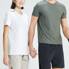 跃牌【跃LEAP-ACTIVE】系列 户外运动休闲锦纶速干衣男圆领军训跑步排汗衣4111003