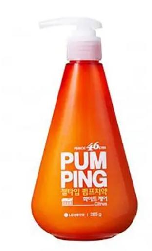 倍瑞傲泵式沁橙亮妍牙膏285g-5602 商品图0