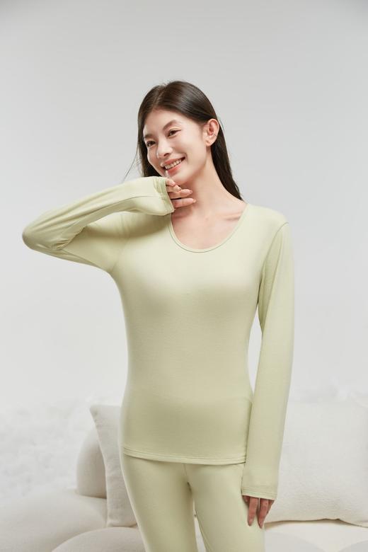 【Greengood绿嘉】B4F|绿嘉暖绒棉圆领女套装 商品图2