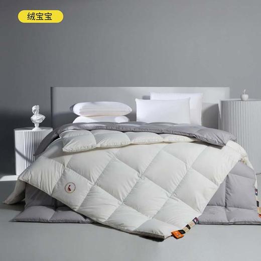 进口95白鹅绒被四季通用被子冬被加厚保暖羽绒被 石墨烯无痕 商品图8
