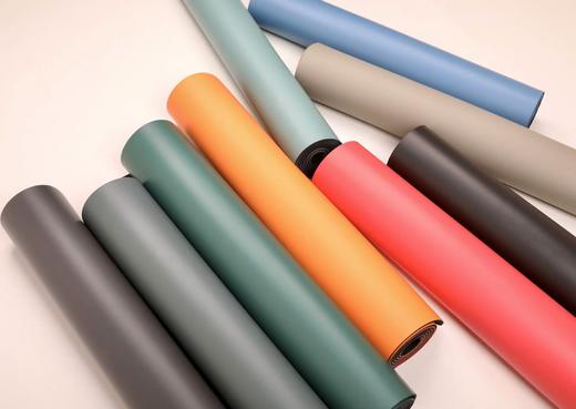 【超值工厂价】LOGO定制款4.5mmPU橡胶瑜伽垫正品土豪垫 商品图0