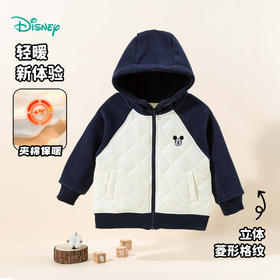 【校服神器】24秋冬男女童新款夹棉外套连帽防风保暖奥利绒棉服ZD4DS007