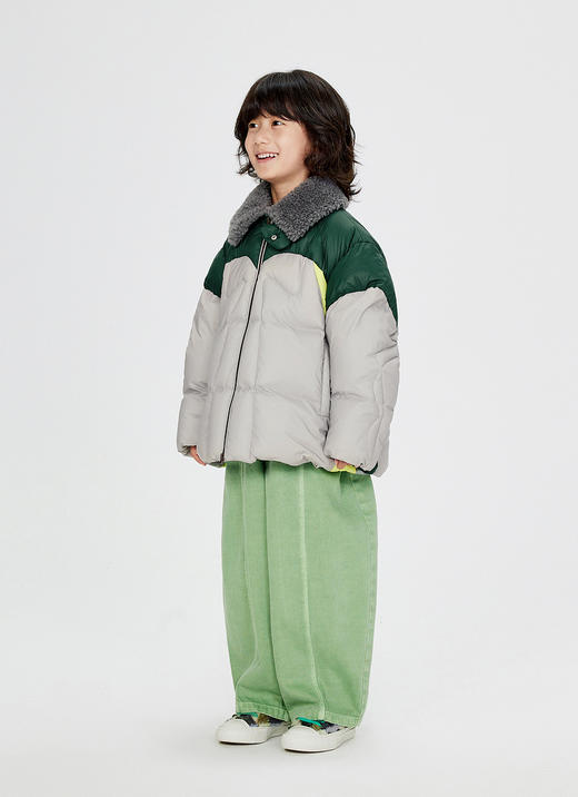 jnby   24年冬款  短款羽绒服  1O0C11540 商品图6