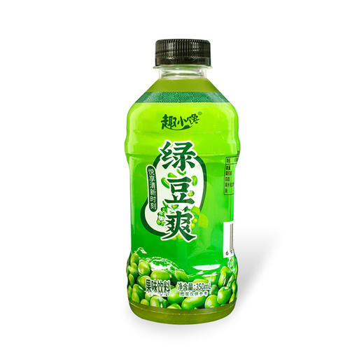 「清甜！畅爽」趣小馋绿豆爽沙350ml*12/24瓶 酸梅汁酸梅汤夏季解渴饮品饮料茶饮 商品图4