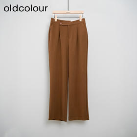 oldcolour春秋款休闲百搭通勤高腰显瘦西装长裤GN31073808