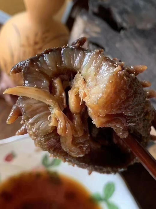 大连即食海参，“懒人”必备！口感鲜嫩Q弹、却不失劲道。解冻即食，非常方便，营养价值高 商品图4