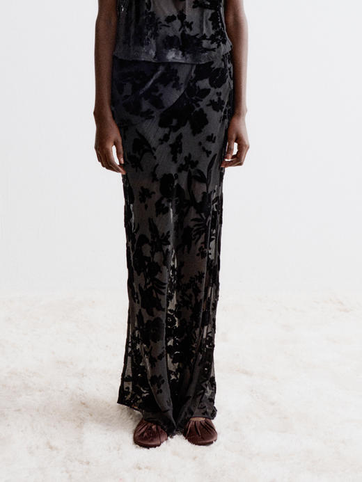 VC｜AW24019 Berta long skirt [ 半身裙 黑  ] 商品图2