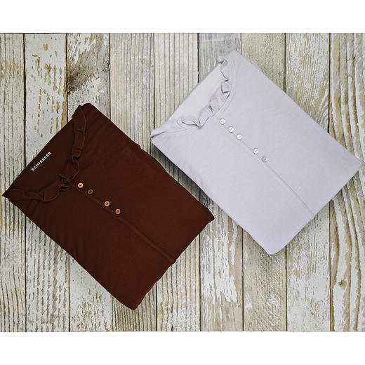 【超软超柔莫加暖】SCHIESSER德国舒雅女士莫代尔+保暖面料家居套装31/23943H 商品图12