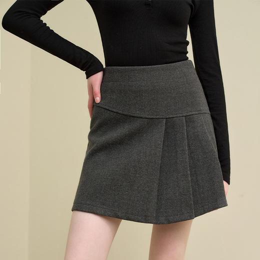 西遇法式小香风套装裙女新款气质蝴蝶外套半身裙两件套D0043913 商品图3