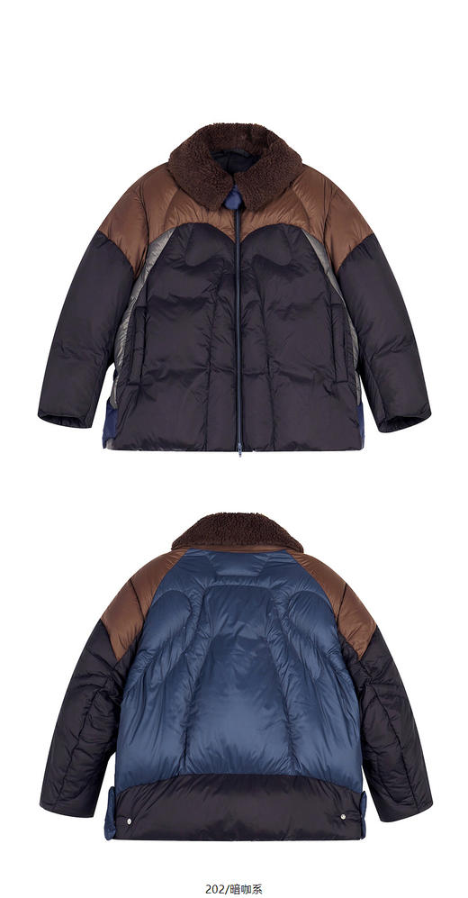 jnby   24年冬款  短款羽绒服  1O0C11540 商品图12