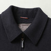 【100%羊毛】【可脱卸鹅绒内胆】【新款DLC】大依优型品质双面呢羊毛呢翻领外套商务夹克男宽松加肥加大码上衣胖子正装休闲 商品缩略图4