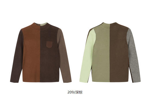 jnby  24年冬款  长袖套头毛衫  1O0310640 商品图13