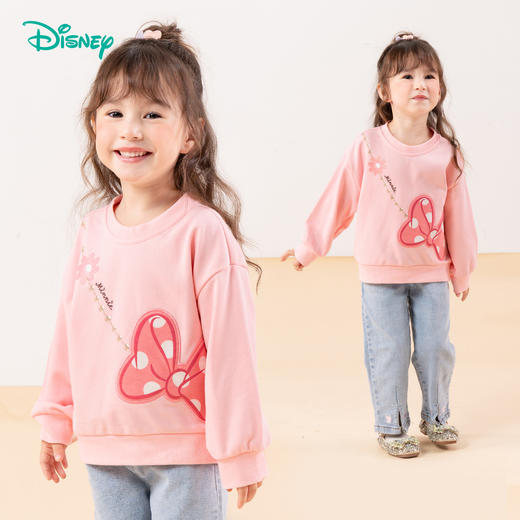 【迪士尼Disneybaby正品新品卫衣】秋冬男童女童上衣舒适儿童卫衣 商品图1