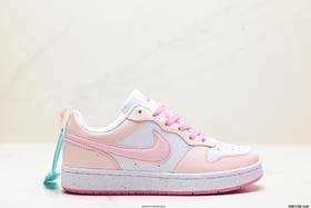 耐克NIKE COURT BOROUGH低帮休闲运动板鞋DQ0492-100女鞋