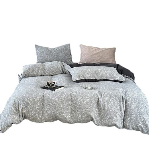 【三层纱提花四件套】全棉三层纱四件套色织大提花床品件套水洗柔软床品 商品图6