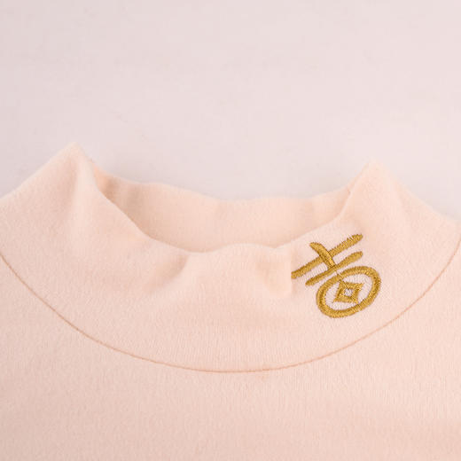 棉果果专柜同款冬季新品男童女童半高领打底衫T恤M502140424663 商品图1
