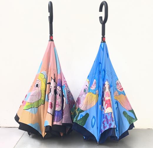 杜秋锐艺术家联名款 | 反向伞/雨伞/遮阳伞 商品图0