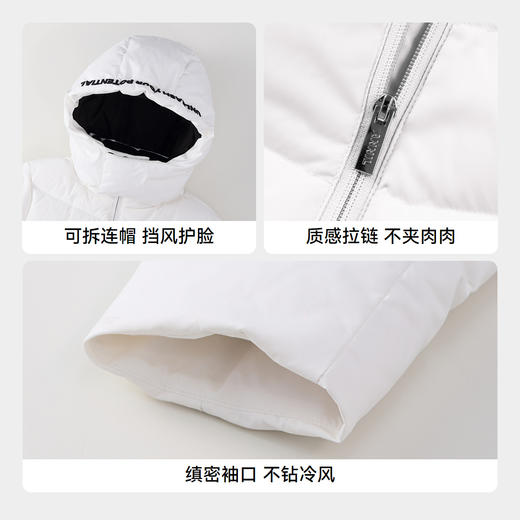 【极寒-15~-5℃】女童防风雪保暖羽绒服冬季新款安奈儿童装实体店同款AG445796 商品图4