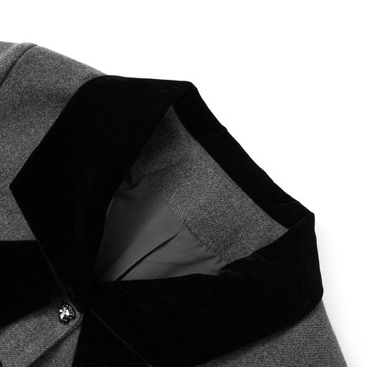 西遇法式小香风套装裙女新款气质蝴蝶外套半身裙两件套D0043913 商品图5