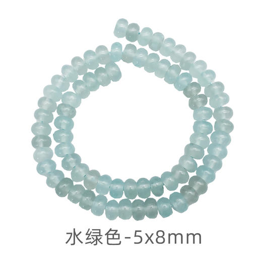 算盘珠5x8mm珠料意卡米诺手串念珠单颗珠子散珠半成品 商品图2