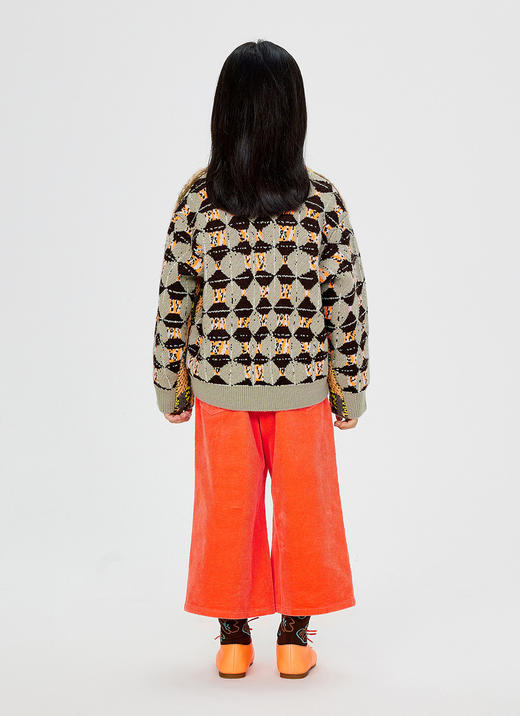 jnby  24年冬款   短款开襟毛衣  1O0312040 商品图10