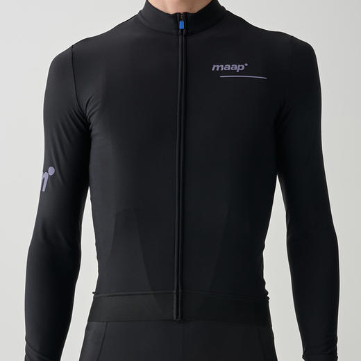 MAAP 男士 Training Thermal LS Jersey 黑色 加绒长袖骑行服 商品图2