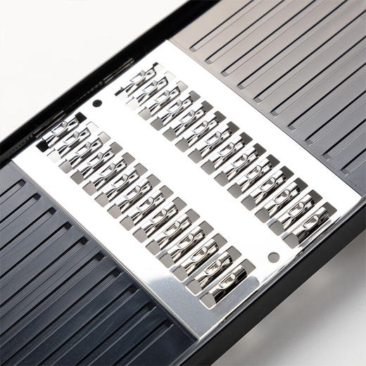 NITORI宜得利家居 刨丝器土豆丝切丝切片刨多功能刨丝切菜器 锋刃刨丝器 黑色1.2mm 商品图2